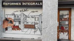 Mural Reformes Integrals Mano Lapiz Boceto Casa Plano Reforma Integral 300x100000